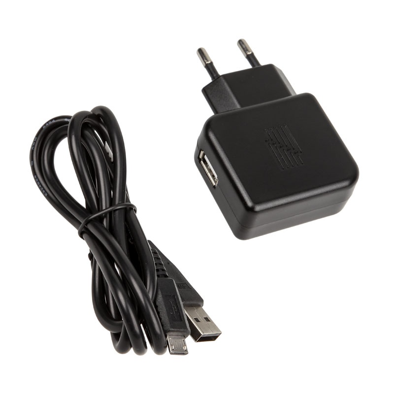 Raspberry Pi Micro-USB power adapter, black - Watercooling UK