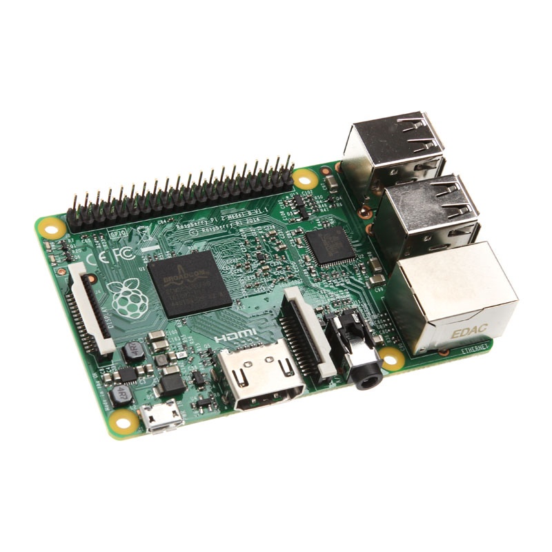Raspberry Pi Model B 2, SoC mini motherboard, 1GB of RAM, 4x USB 2.0