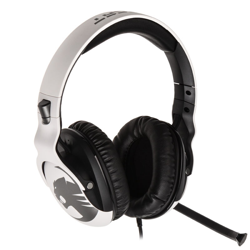 Headset Roc ROCCAT Khan Pro - Hi-Res stereo gaming headset white - Watercooling UK