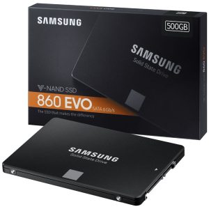 SAMSUNG 860 EVO Series 2.5 inch SSD, SATA 6G - 500 GB