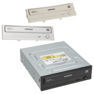 Samsung SH-224DB 5.25 inch SATA DVD writer - black, silver, white