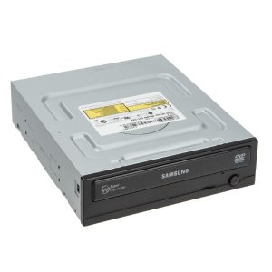 Samsung SH-224DB 5.25 inch SATA DVD writer - black, silver, white