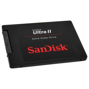 SanDisk Ultra II 2.5 Inch SSD, SATA 6G - 240GB