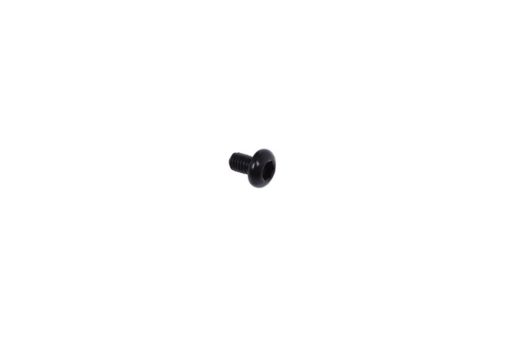 Iso Inbus Fastener screw ISO 7380 M3 x 6 Inbus fillister head - matte black - Watercooling UK