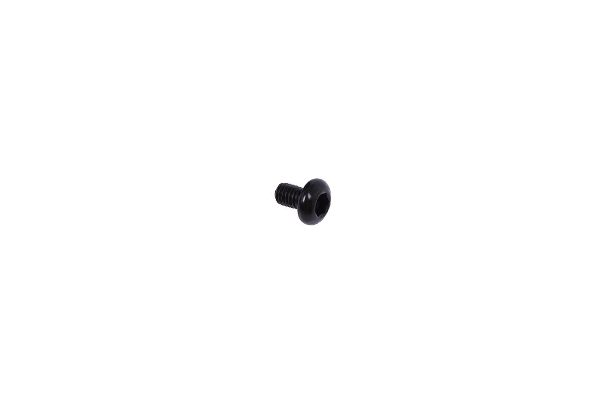 Iso Inbus Fastener screw ISO 7380 M3 x 6 Inbus fillister head - matte black - Watercooling UK