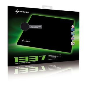 Sharkoon 1337 Gaming Mouse Mat - Black