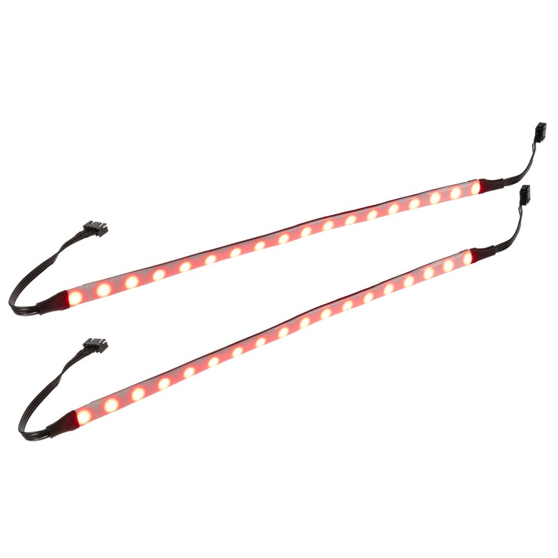 Silverstone SST-LS02 RGB LED Strip - 2 Pack, 30cm