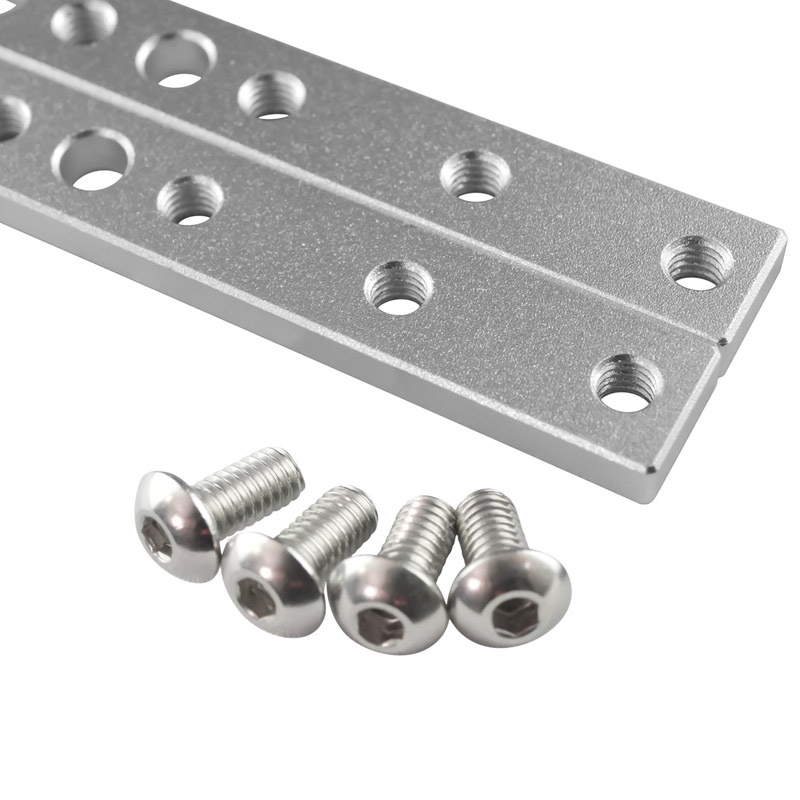 Singularity Computers universal mounting rails - silver