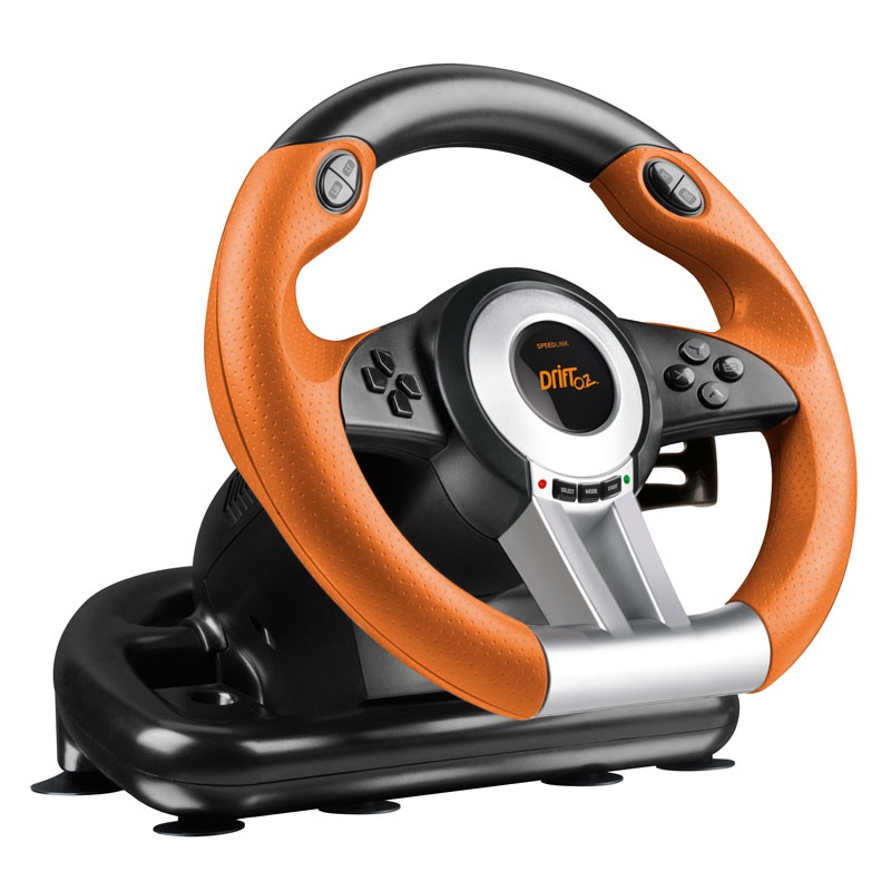SPEEDLINK drift O.Z. Racing Wheel for PC - black / orange
