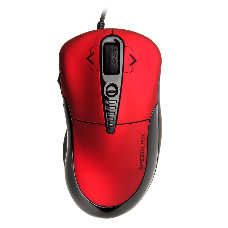 Speednet Mouse SPEEDLINK PRIME Gaming Mouse - red - Watercooling UK