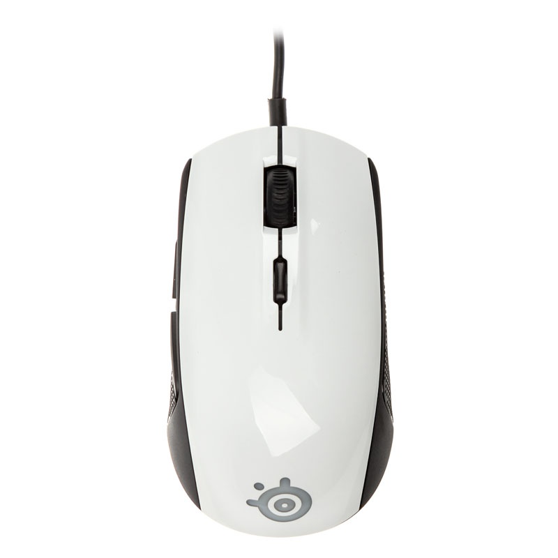 SteelSeries Rival 100 Optical Gaming Mouse - white