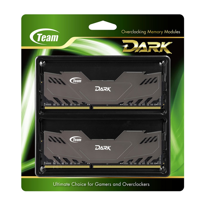 Team Group Dark Grey Series, DDR3-2400, CL11 - 8 GB Kit
