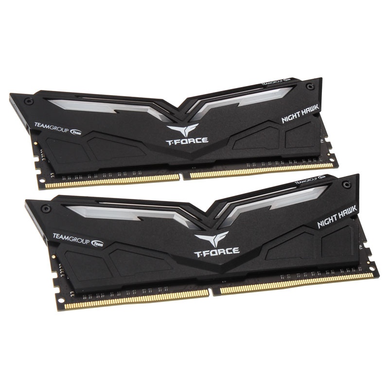 Team Group T-Force Nighthawk, blue LED, DDR4-3200, CL16 - 16 GB kit