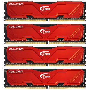 Team Group Vulcan Series Red, DDR4-3000, CL16 - 32 GB Kit