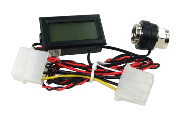 Split Shot Inline Temperature Sensor Temperature sensor In-Line 2x G1/4 inner thread with display Display ...