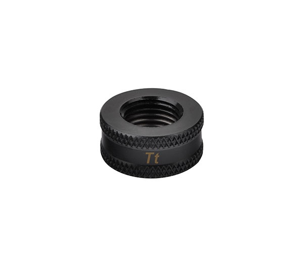 Thermaltake Pacific G1/4 Female to Female 10mm Extender Fitting - Black