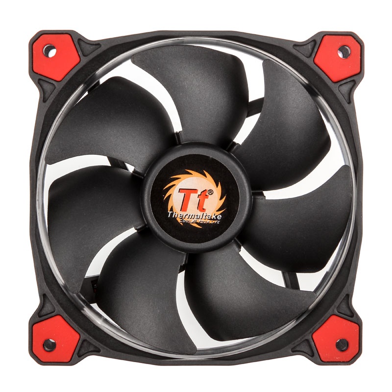 Thermaltake Riing 12, 120mm LED fan - red