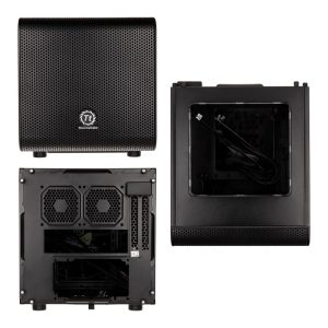 Thermaltake V1 Core Mini-ITX Case - Black Window