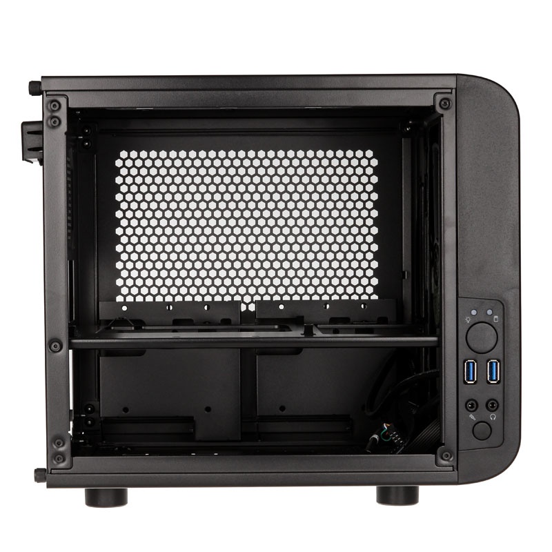 Thermaltake V1 Core Mini-ITX Case - Black Window