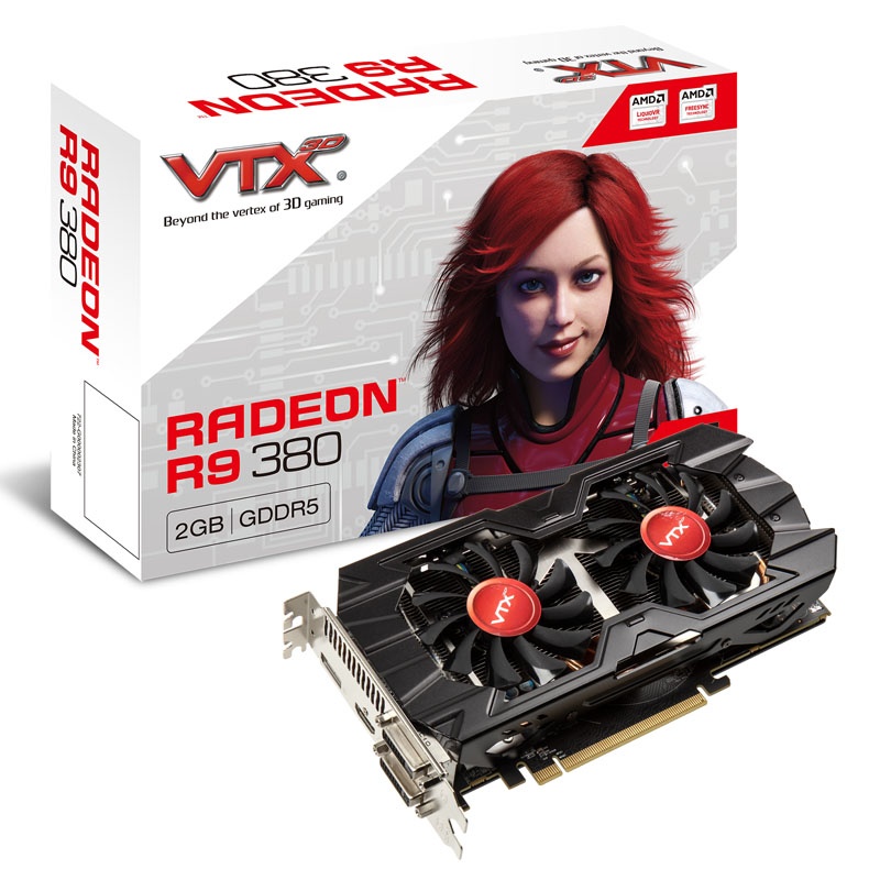 VTX3D Radeon R9 380 Dual Fan, 2048MB GDDR5