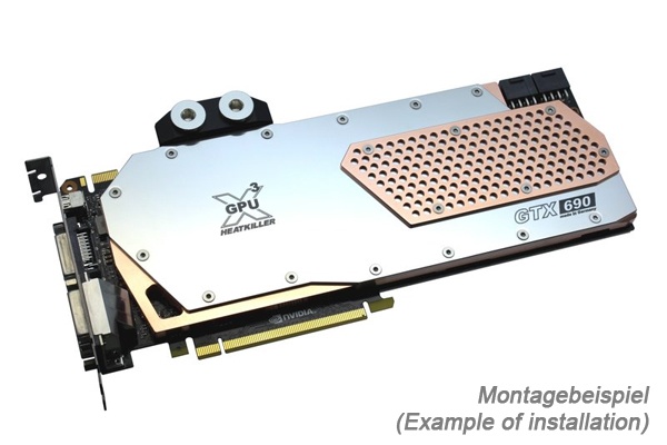 Watercool HEATKILLER GPU-X - GTX 690 Hole Edition