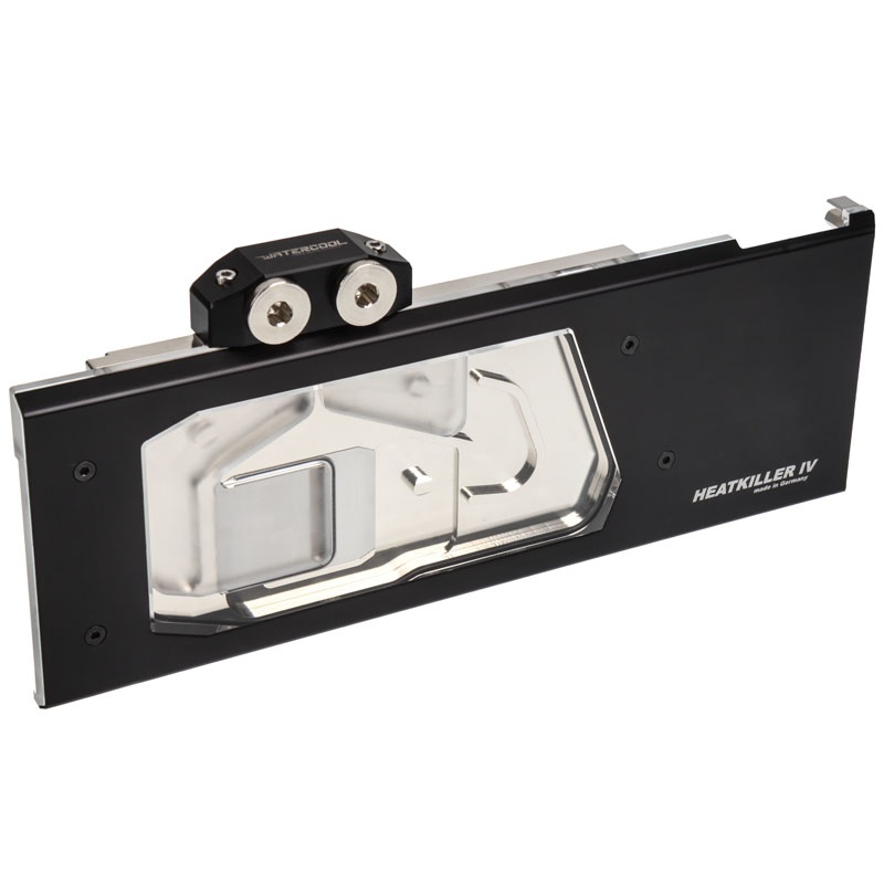 Watercool Heatkiller IV for RX Vega 56 and 64 - black acrylic + nickel