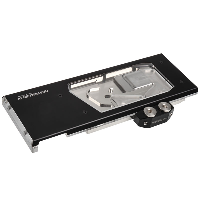 Watercool Heatkiller IV for RX Vega 56 and 64 - black acrylic + nickel