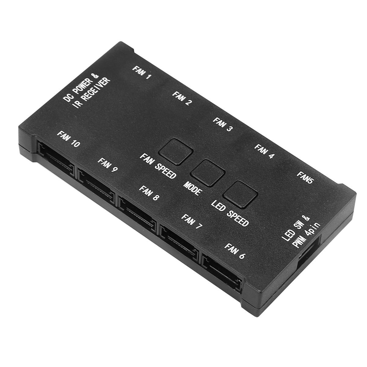 WCUK Rainbow RGB Fan Controller With Remote for 10x 6Pin RGB Fans ...