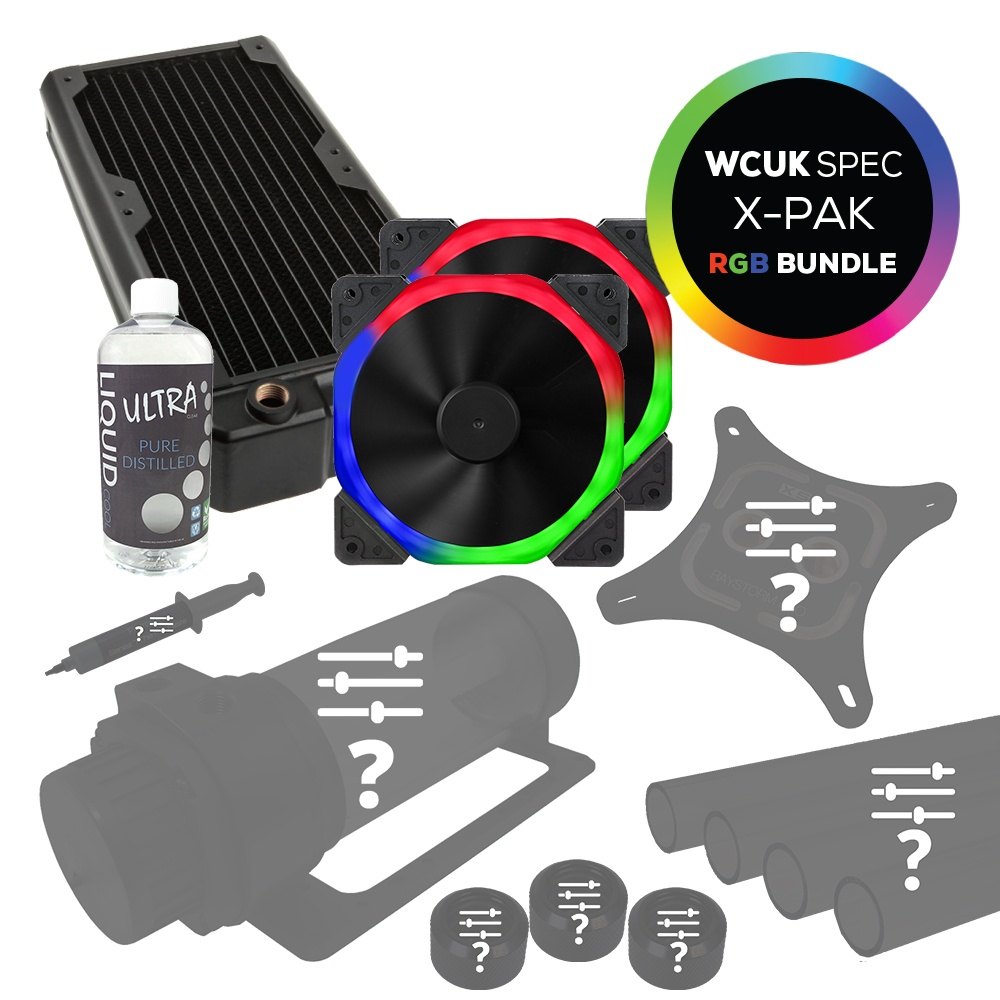 WCUK Spec Halo RGB - XSPC Blizzard Pro 240LX Watercooling Kit