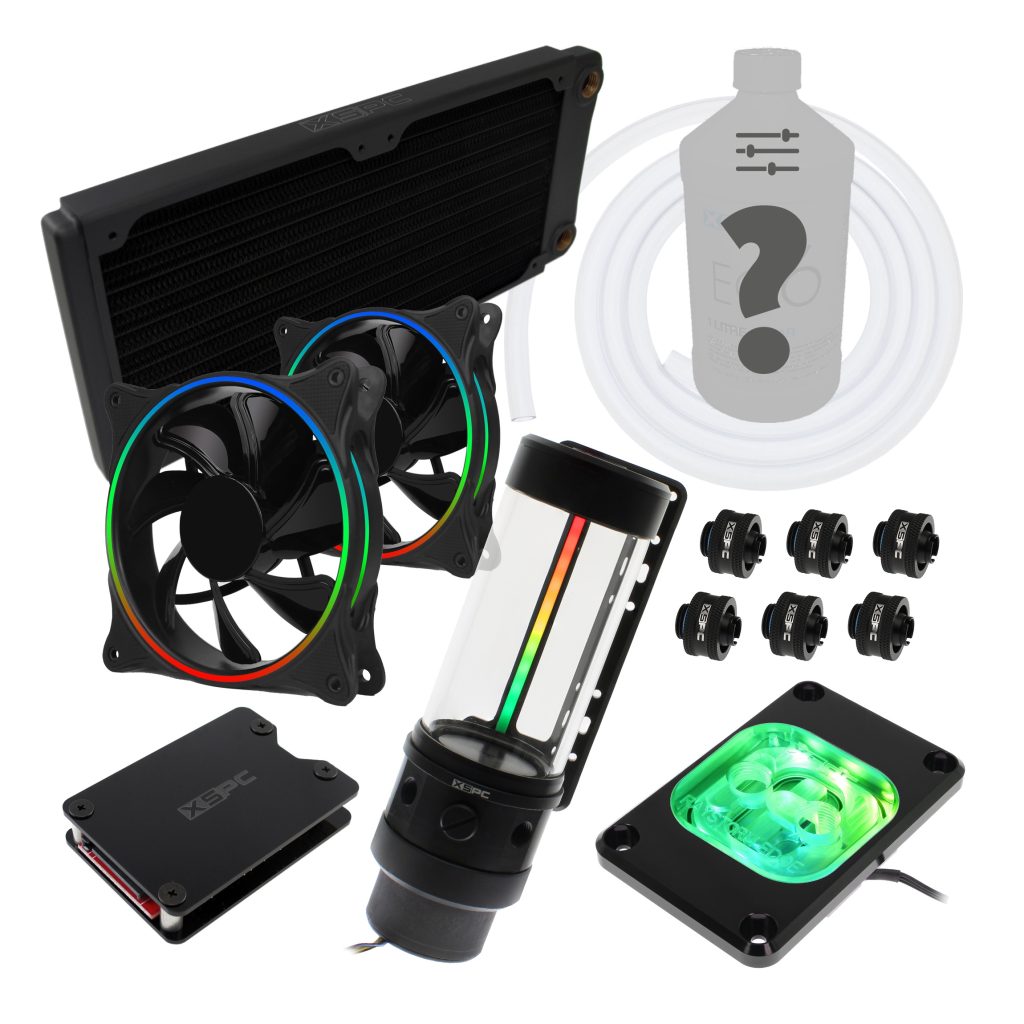 WCUK Spec aRGB 240 XSPC Photon EDGE Watercooling Kit - AMD