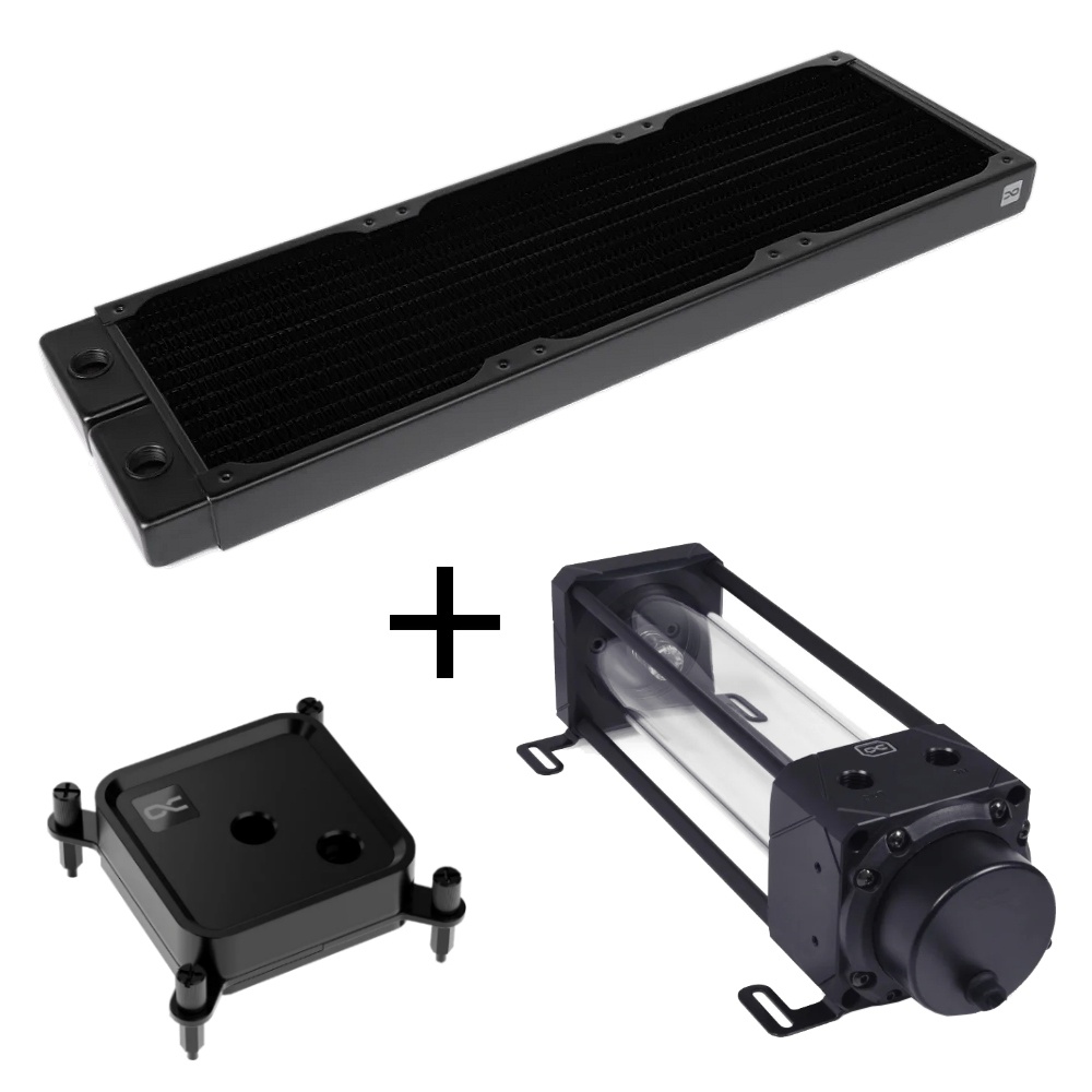 WCUK Spec Alphacool NexXxos 360mm, D5 Apex, Core Kit Bundle