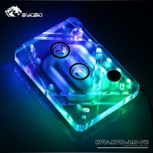 WCUK Spec Symphony RBW SYNC - Bykski Hard Tube PRO 240 Watercooling Kit - AMD AM3/4