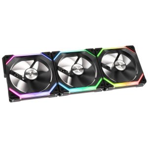 WCUK Spec XSPC TX360 Black Radiator and Lian Li Fans Premium Kit
