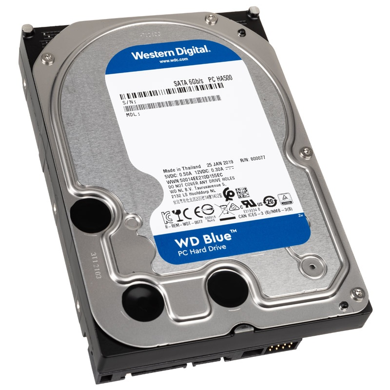 Western Digital Blue, SATA 6G, 3.5 inches - 4 TB