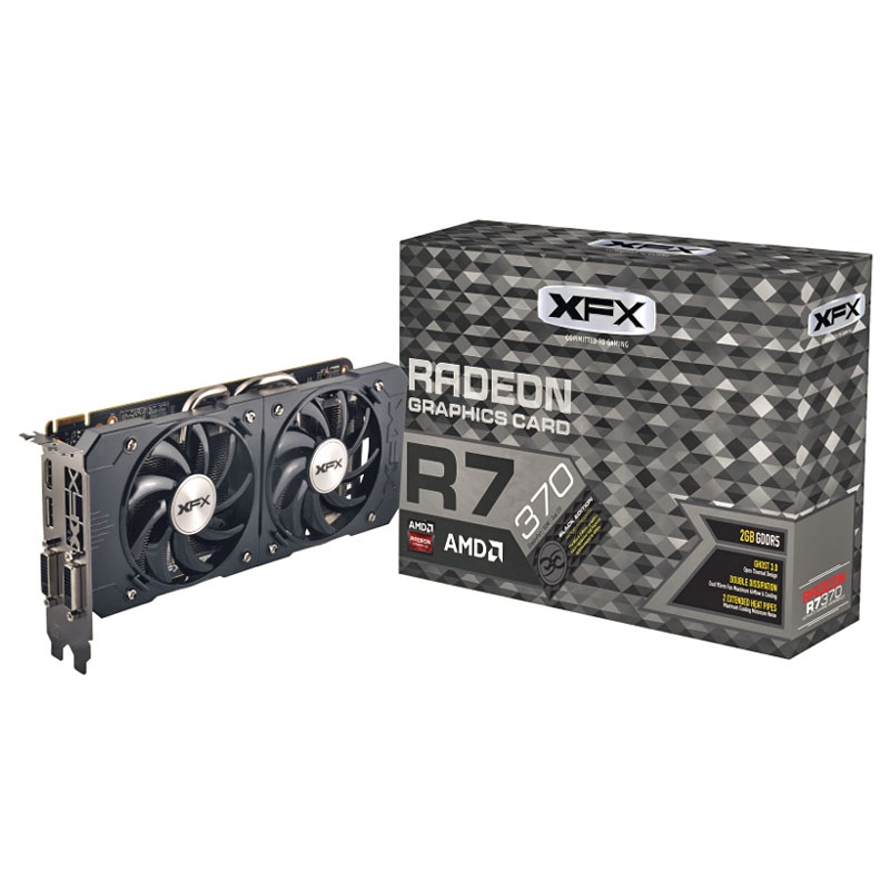 Xfx R7 380 XFX Radeon R7 370 DD Black Edition, 2048MB GDDR5 - Watercooling UK