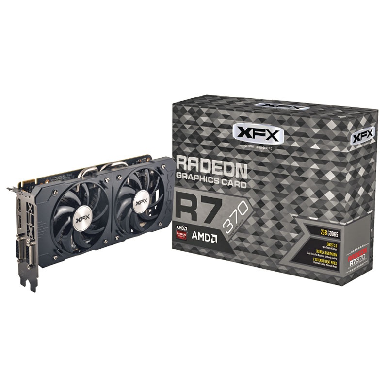 XFX Radeon R7 370 DD Edition, 2048MB GDDR5 - Watercooling UK