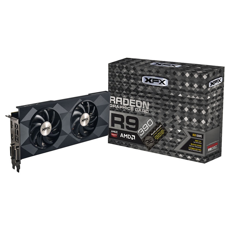 XFX Radeon R9 390 DD Black Edition, 8192 MB GDDR5