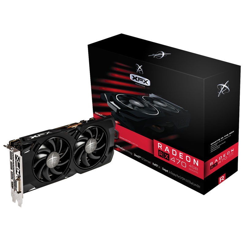 XFX Radeon RX 470 RS True OC, 4096MB GDDR5 - Watercooling UK