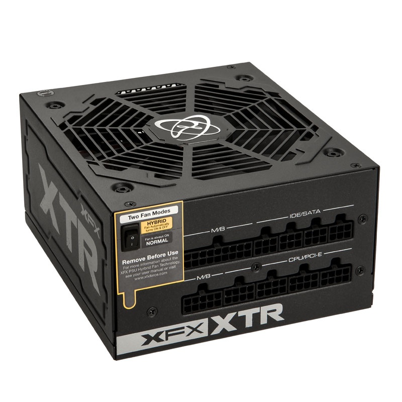 XFX XTR Series, Fully-modular, 80Plus Gold - 650 Watt