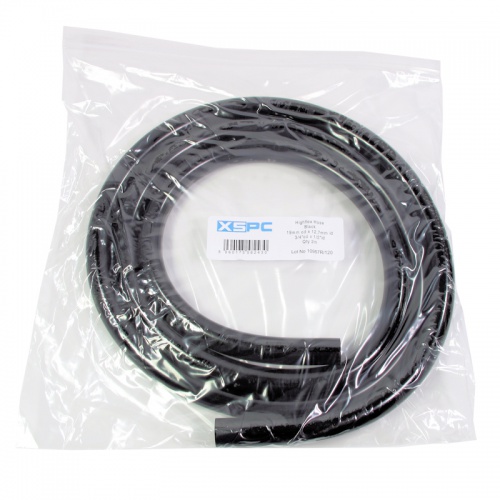 XSPC 1/2 ID, 3/4 OD High Flex 2m (Retail Coil) - BLACK