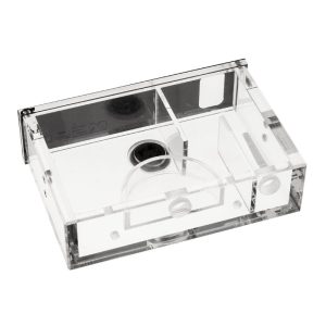 XSPC DDC Single Bay Reservoir V2 for 1x 5,25 inch, Alu Front