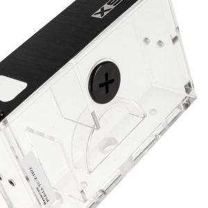 XSPC DDC Single Bay Reservoir V2 for 1x 5,25 inch, Alu Front