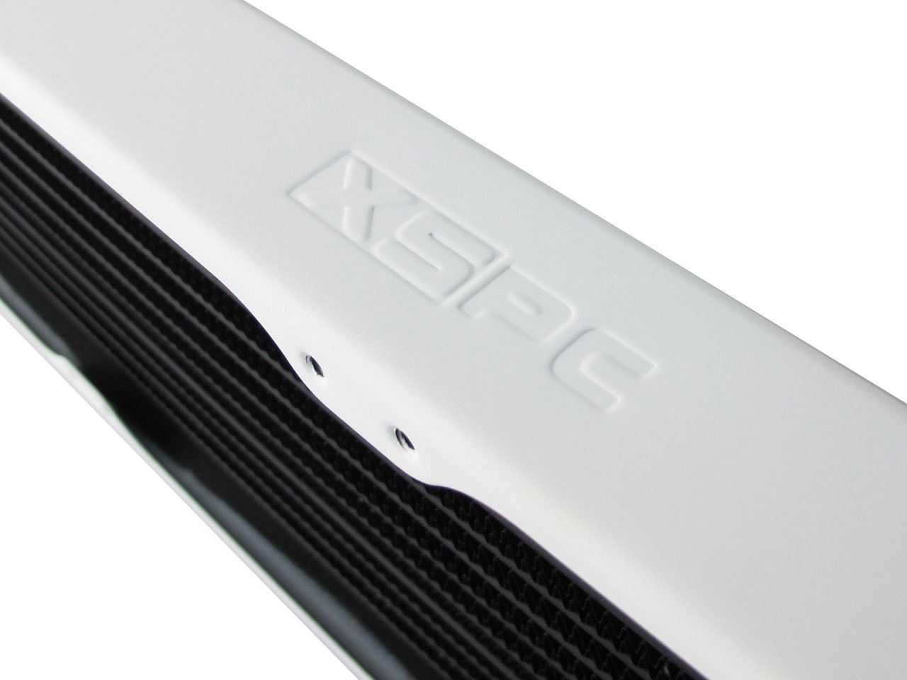 XSPC EX240 Dual Fan 2x120mm Radiator - White - Watercooling UK