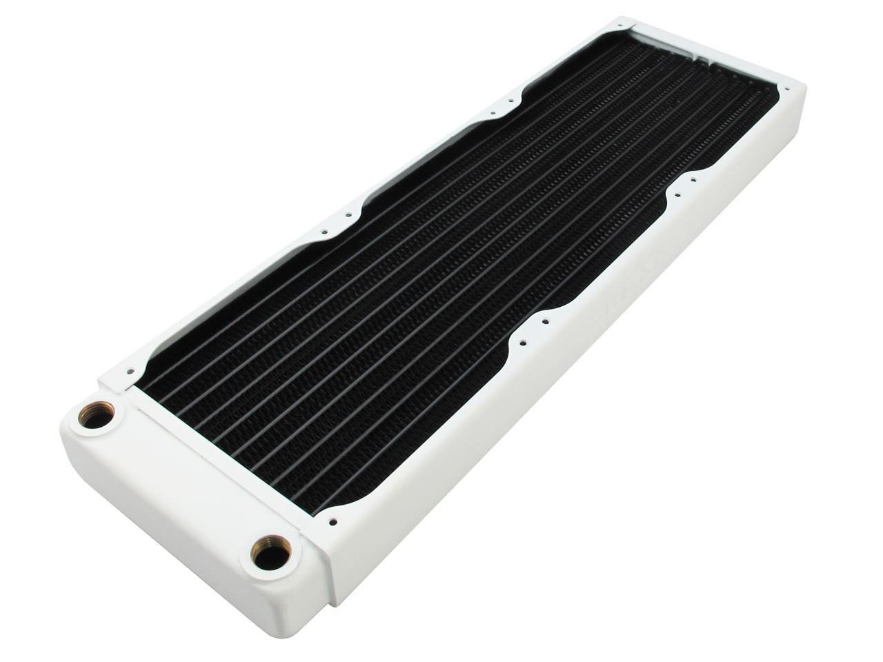 XSPC EX360 Triple Fan 3x120mm Radiator - White - Watercooling UK