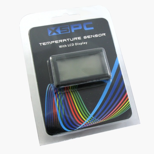 XSPC LCD Display Temperature Sensor (Red) - Watercooling UK