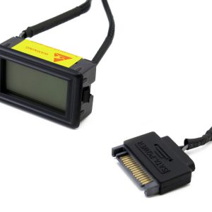 XSPC LCD Temperature Display (Blue) V3 + G1/4 Inline Sensor