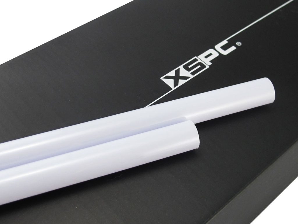 XSPC PETG Tubing 14/10mm 2 x 50cm Pack (White)