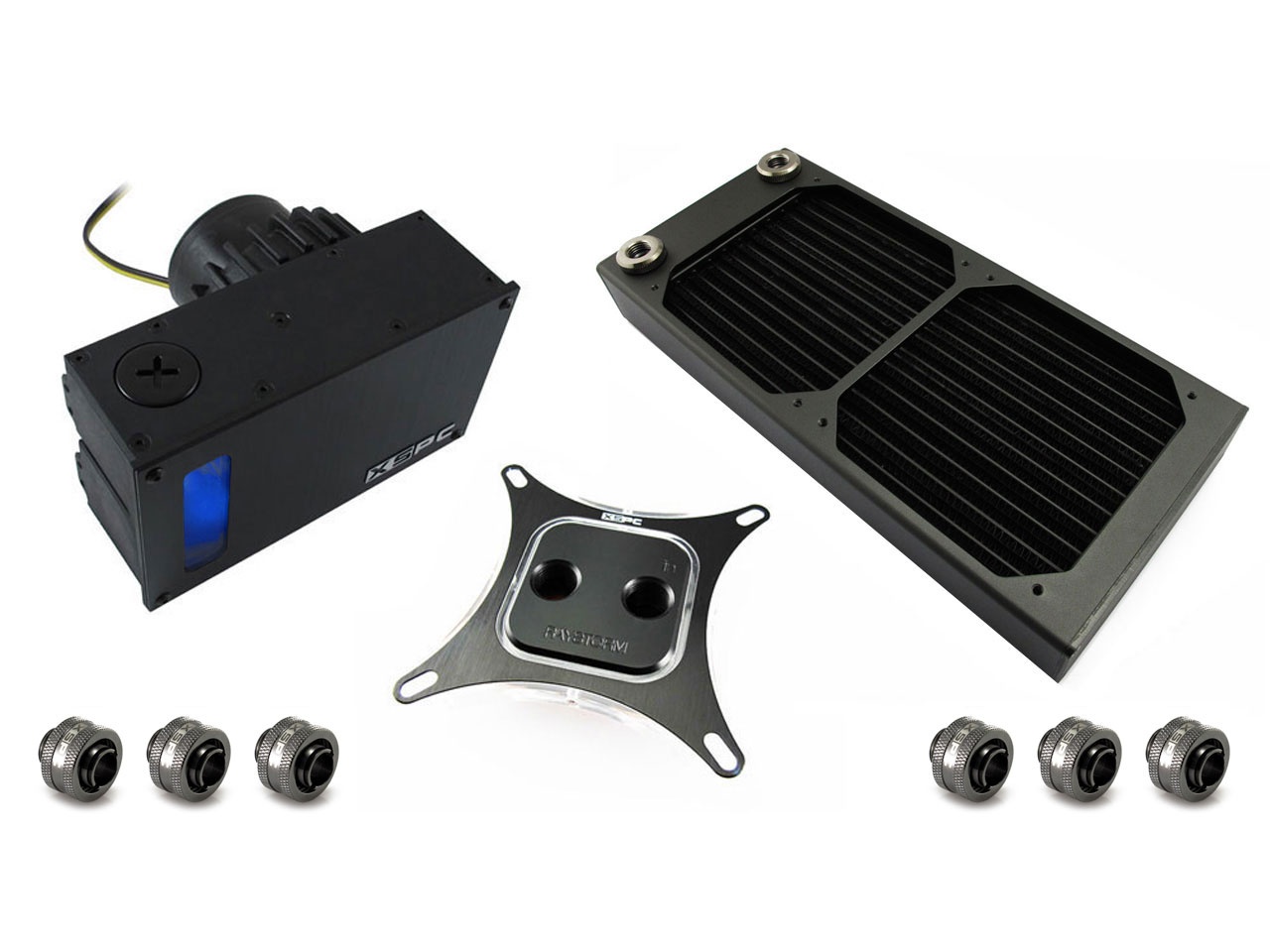 XSPC RayStorm D5 EX240 WaterCooling Kit