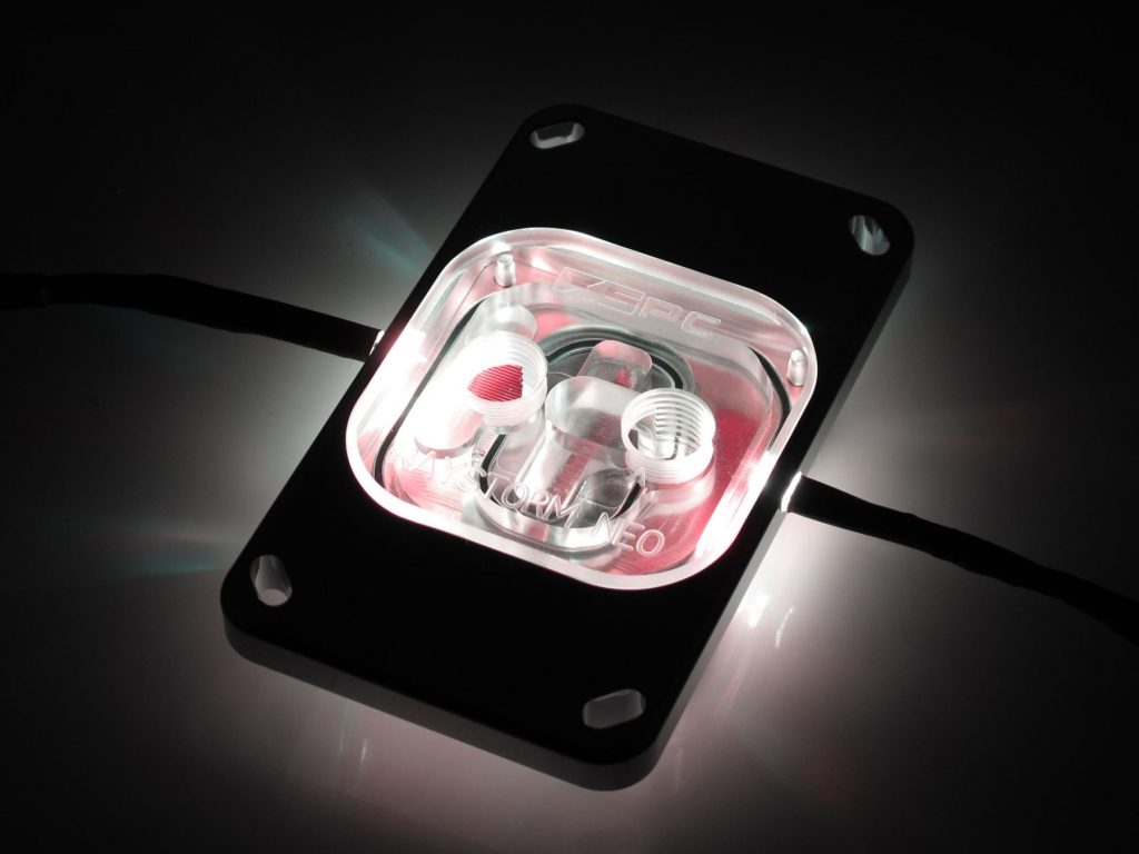 XSPC RayStorm Neo CPU WaterBlock AMD AM5 - Chrome