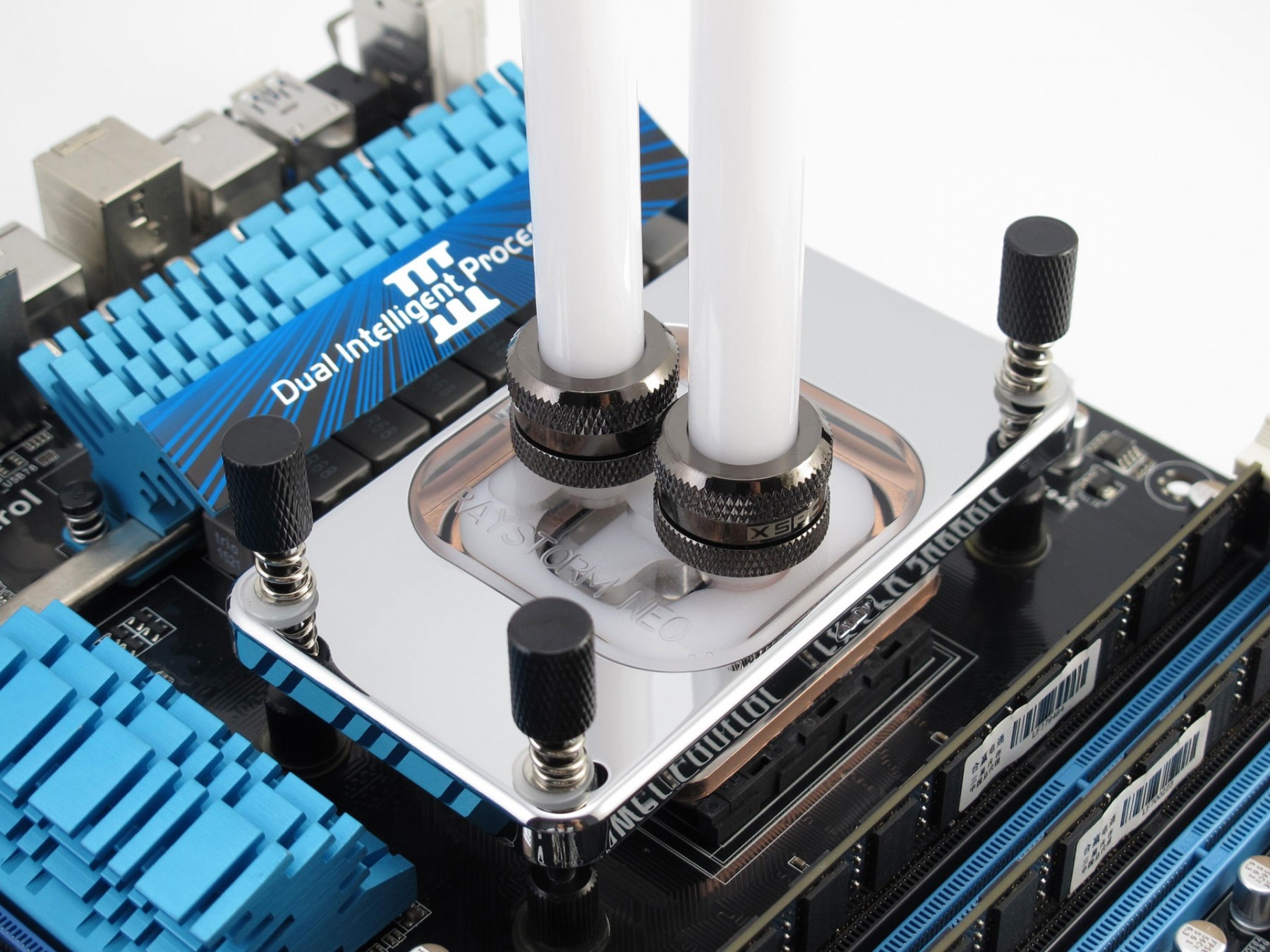 XSPC RayStorm Neo CPU WaterBlock AMD AM5 - Chrome